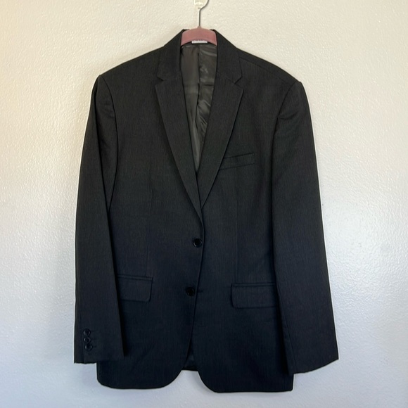 EUC Calvin Klein Grey Blazer sz S - Picture 1 of 6